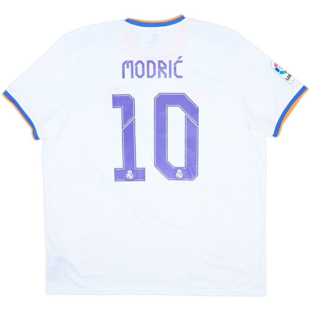 2021-22 Real Madrid Home Shirt Modric #10 (XXL)