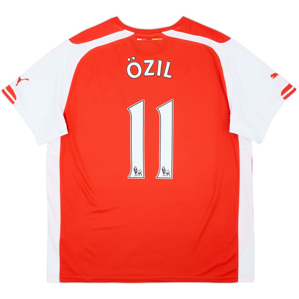 2014-15 Arsenal Home Shirt Ozil #11 - 6/10 - (XL)