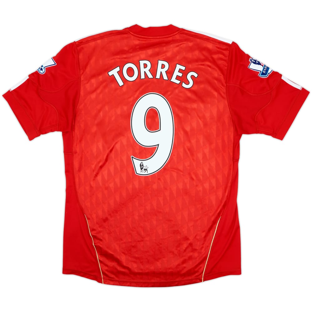 2010-12 Liverpool Home Shirt Torres #9 - 6/10 - (L)