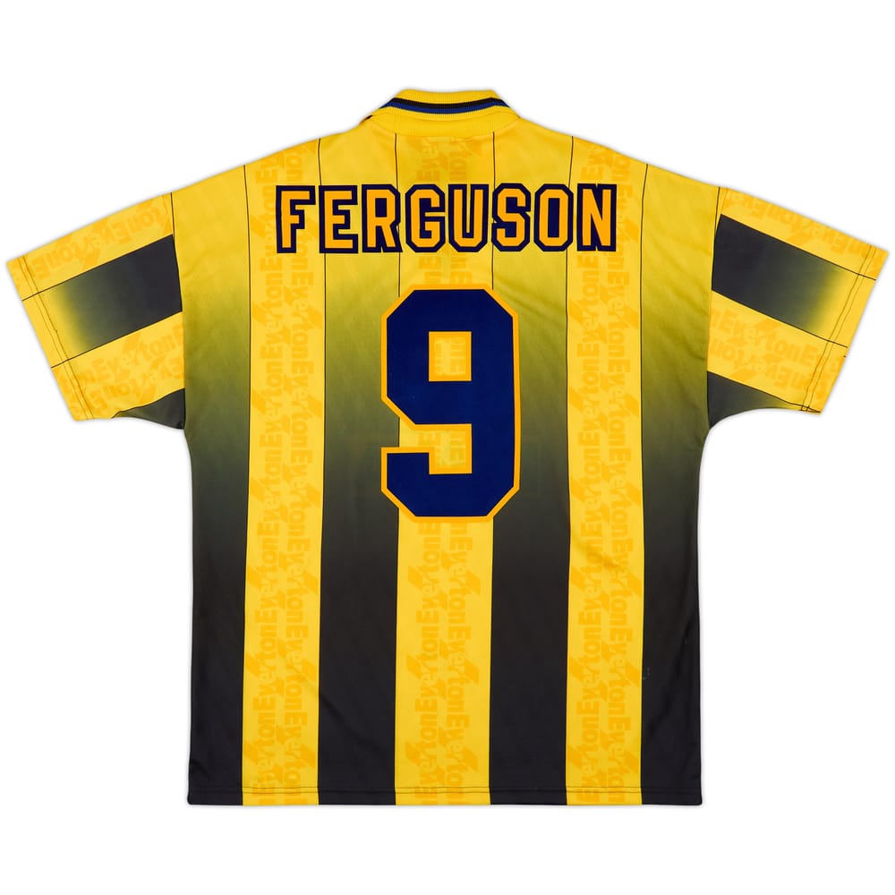 1996-98 Everton Away Shirt Ferguson #9 - 5/10 - (L)