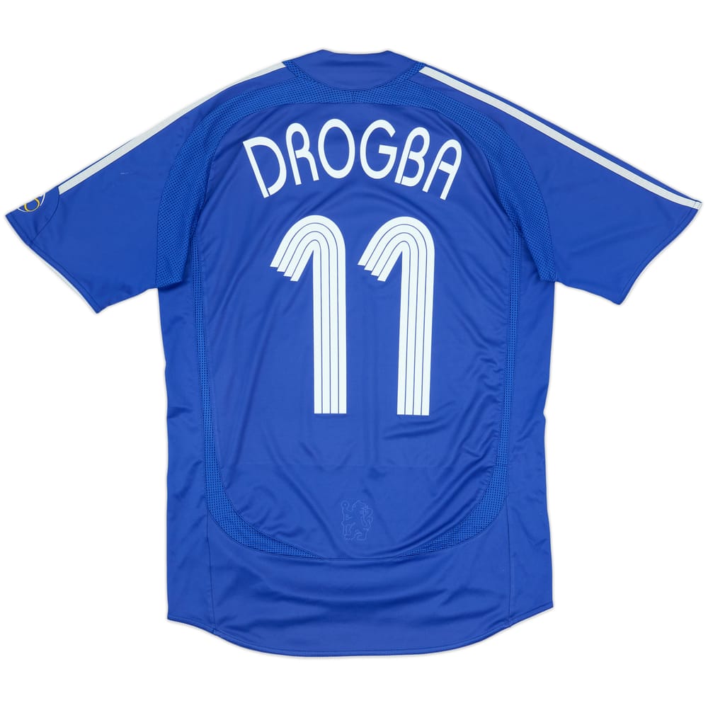 2006-08 Chelsea Home Shirt Drogba #11 - 5/10 - (M)