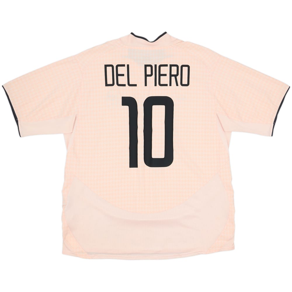 2003-04 Juventus Away Shirt Del Piero #10 - 6/10 - (XL)