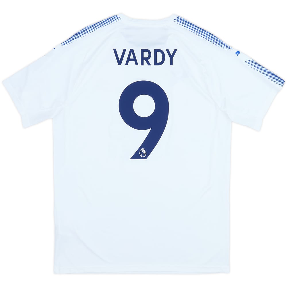 Camiseta de la tercera equipación del Leicester 2017-18 Vardy #9 - 6/10 - (L)