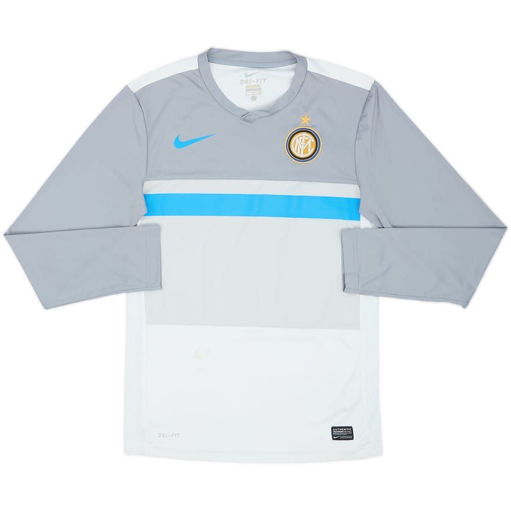 2011-12 Inter Milan Nike L/S Training Shirt - 4/10 - (S)