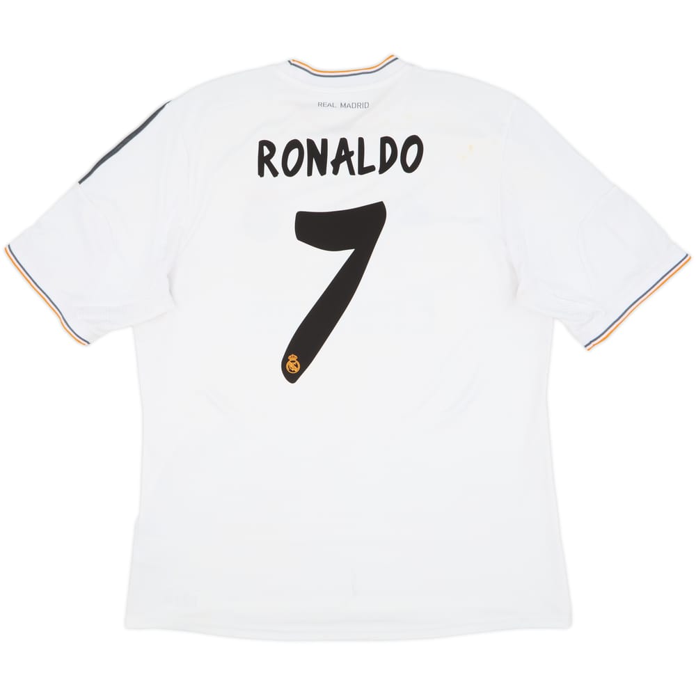 2013-14 Real Madrid Camiseta Local Ronaldo #7 - 5/10 - (XL)