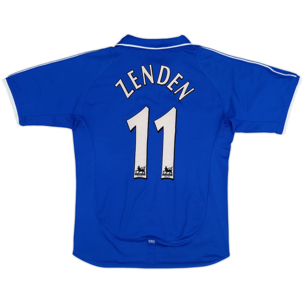 2001-03 Chelsea Home Shirt Zenden #11 - 7/10 - (S)