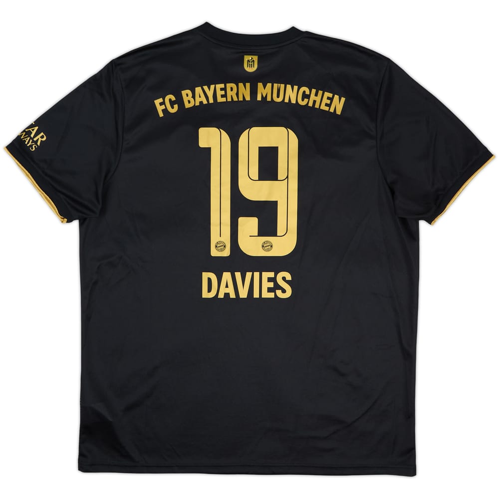 2021-22 Bayern Munich Away Shirt Davies #19 - 10/10 - (XL)
