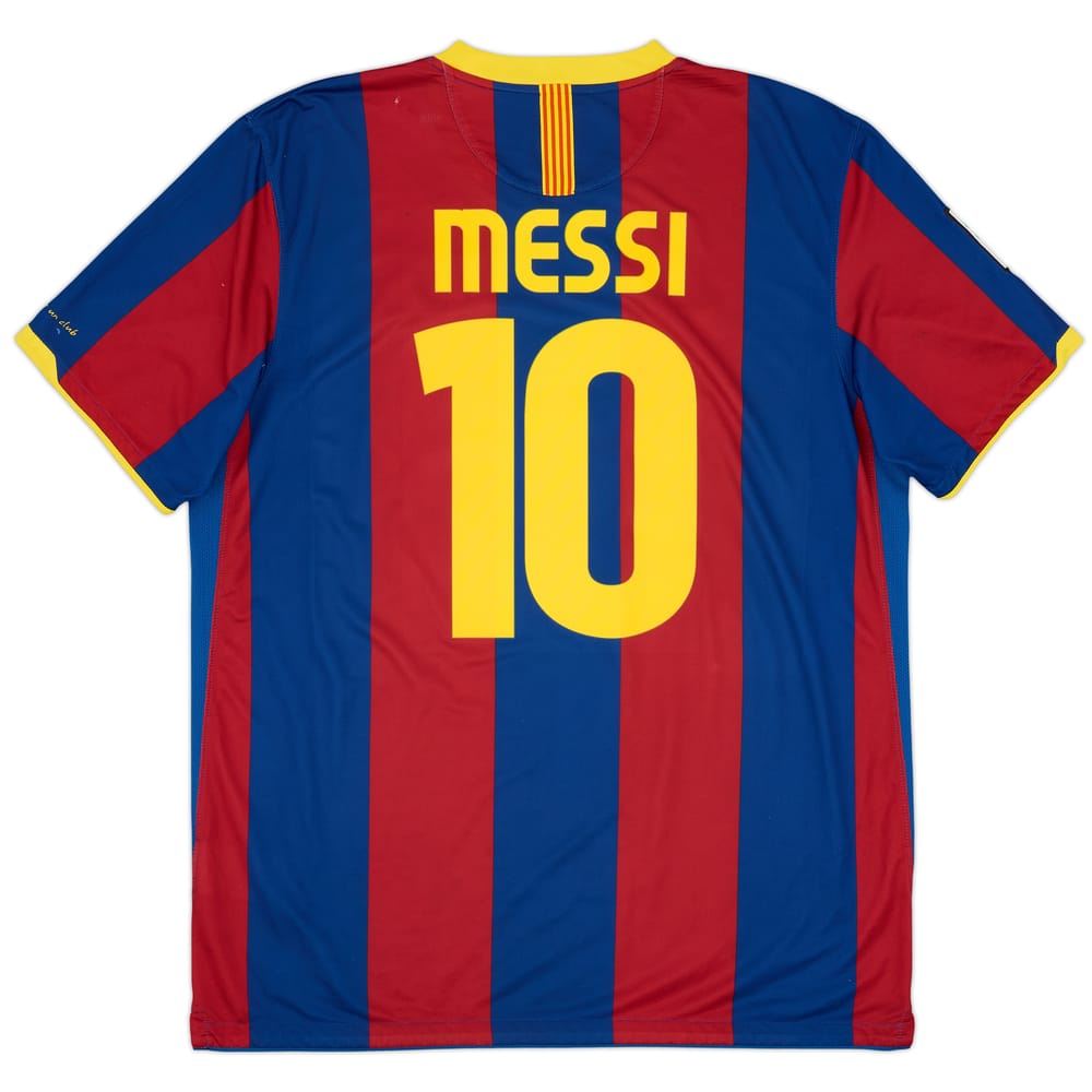 2010-11 Barcelona Home Shirt Messi #10 - 5/10 - (XL)
