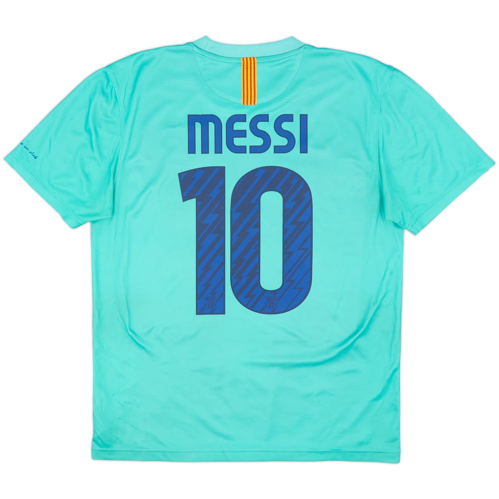 2010-11 Barcelona Basic Away Shirt Messi #10 - 5/10 - (M)