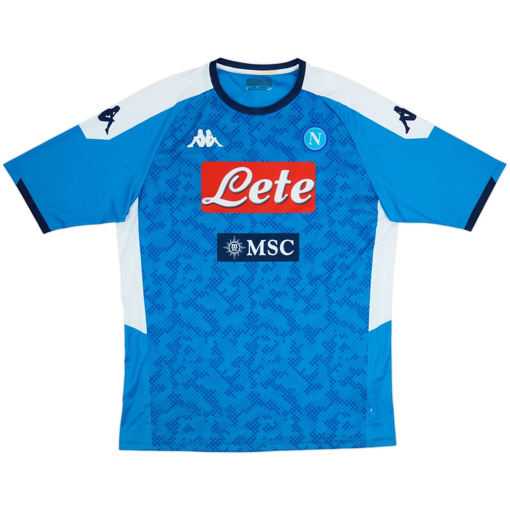 2019-20 Napoli Basic Home Shirt - 8/10 - (3XL)