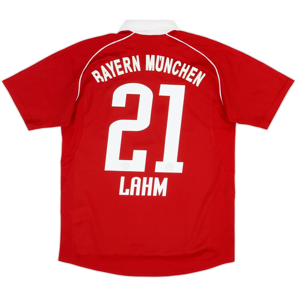 2005-06 Bayern Munich Home Shirt Lahm #21 - 7/10 - (15-16 Years)