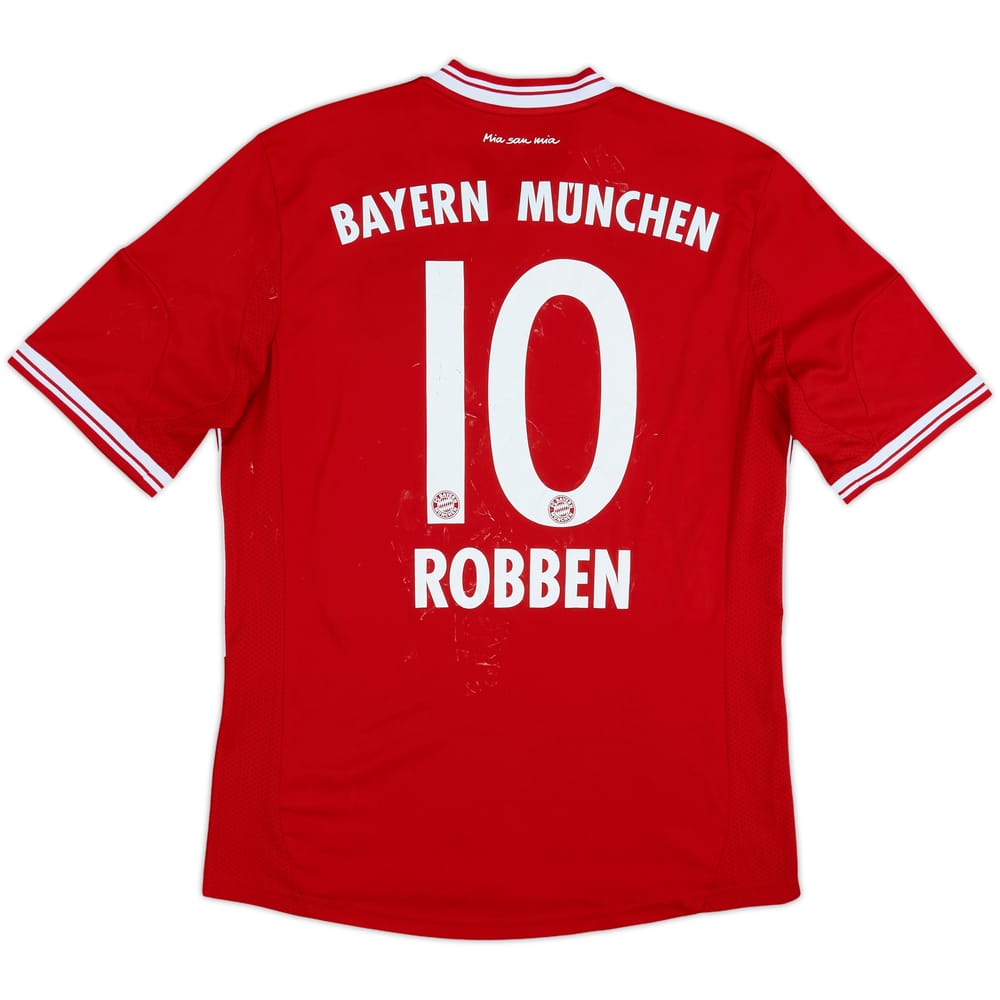 2013-14 Bayern Munich Home Shirt Robben #10 - 4/10 - (M)
