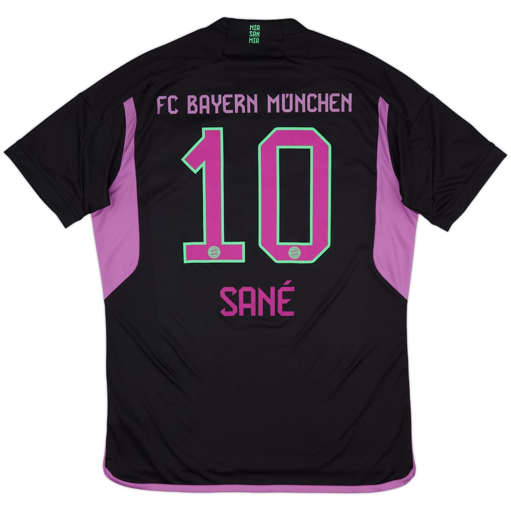 2023-24 Bayern Munich Away Shirt Sane #10 - 9/10 - (L)