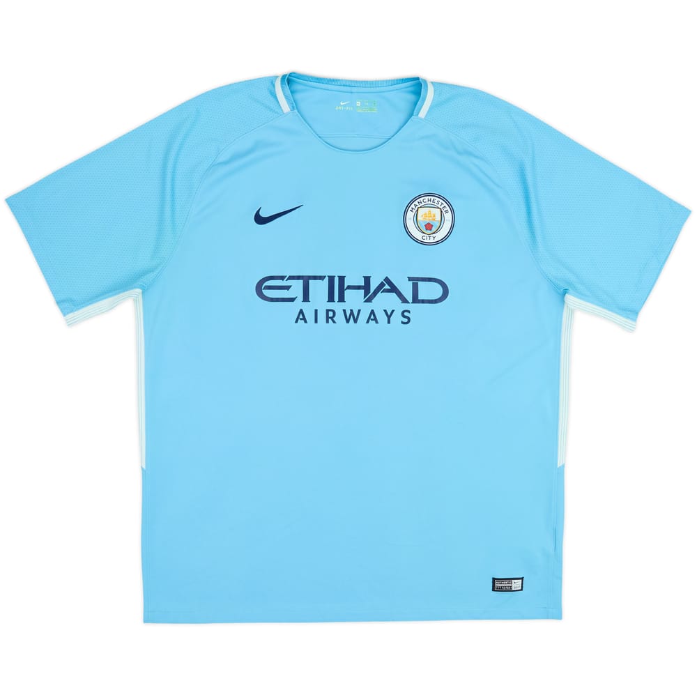 2017-18 Manchester City Home Shirt - 5/10 - (XXL)