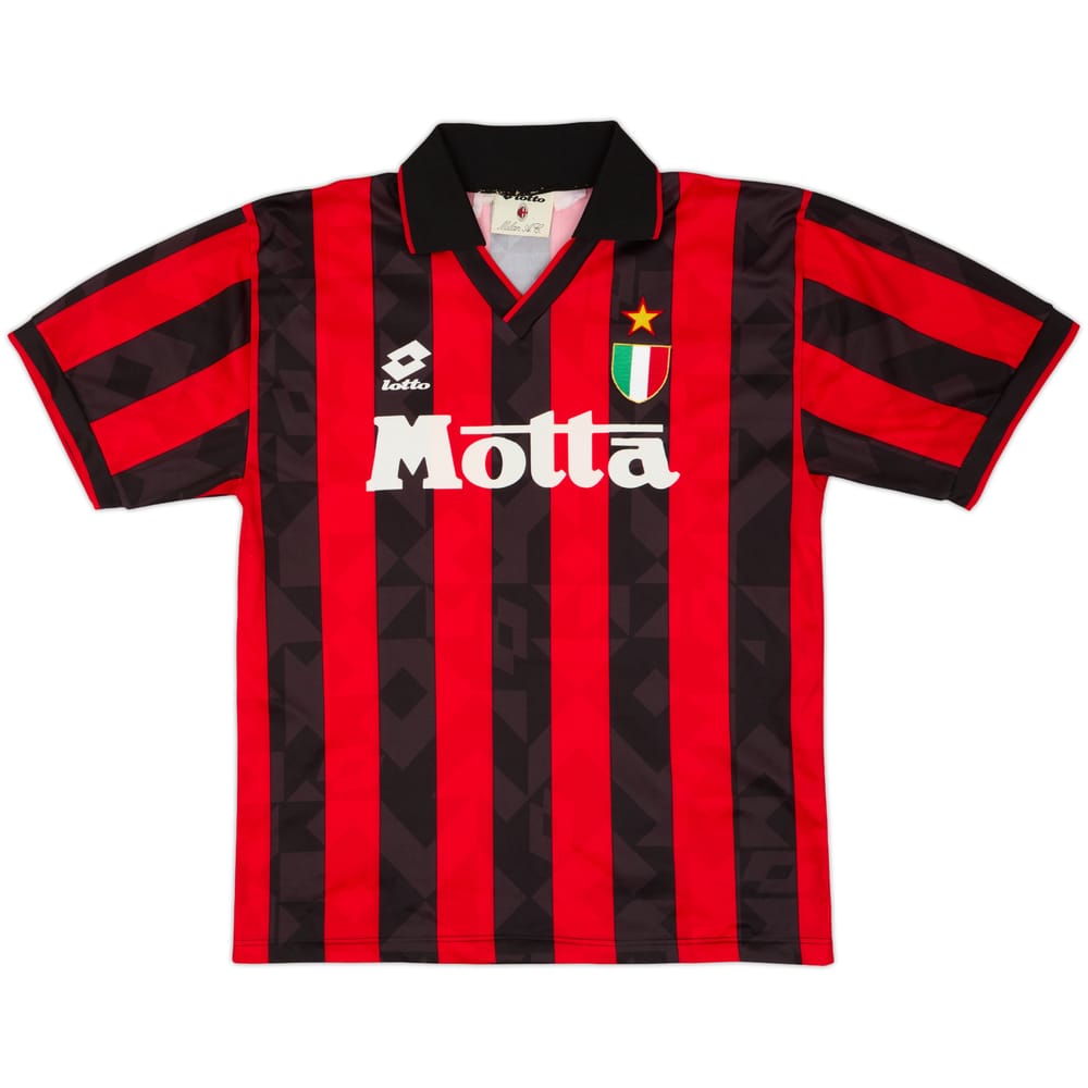 1993-94 AC Milan Home Shirt - 8/10 - (L)