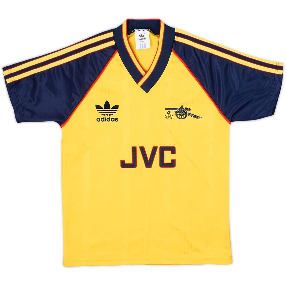 1988-91 Arsenal Away Shirt - 9/10 - (11-12 Years)