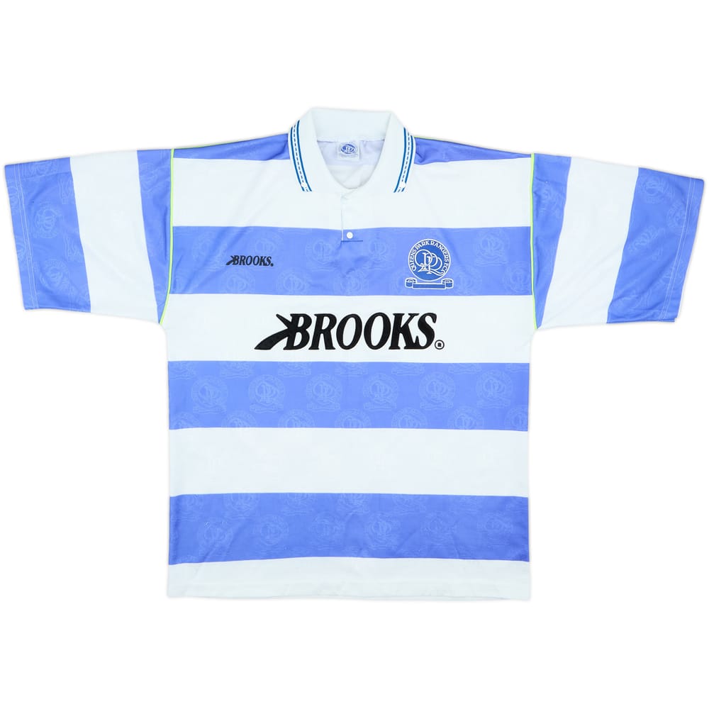 1991-92 QPR Home Shirt - 8/10 - (L)