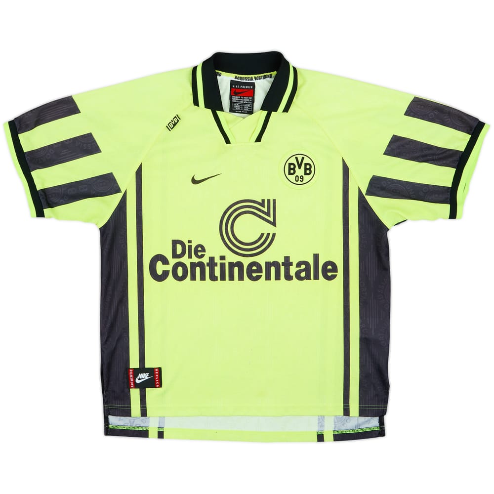 1996-97 Borussia Dortmund Home Shirt - 8/10 - (XL)