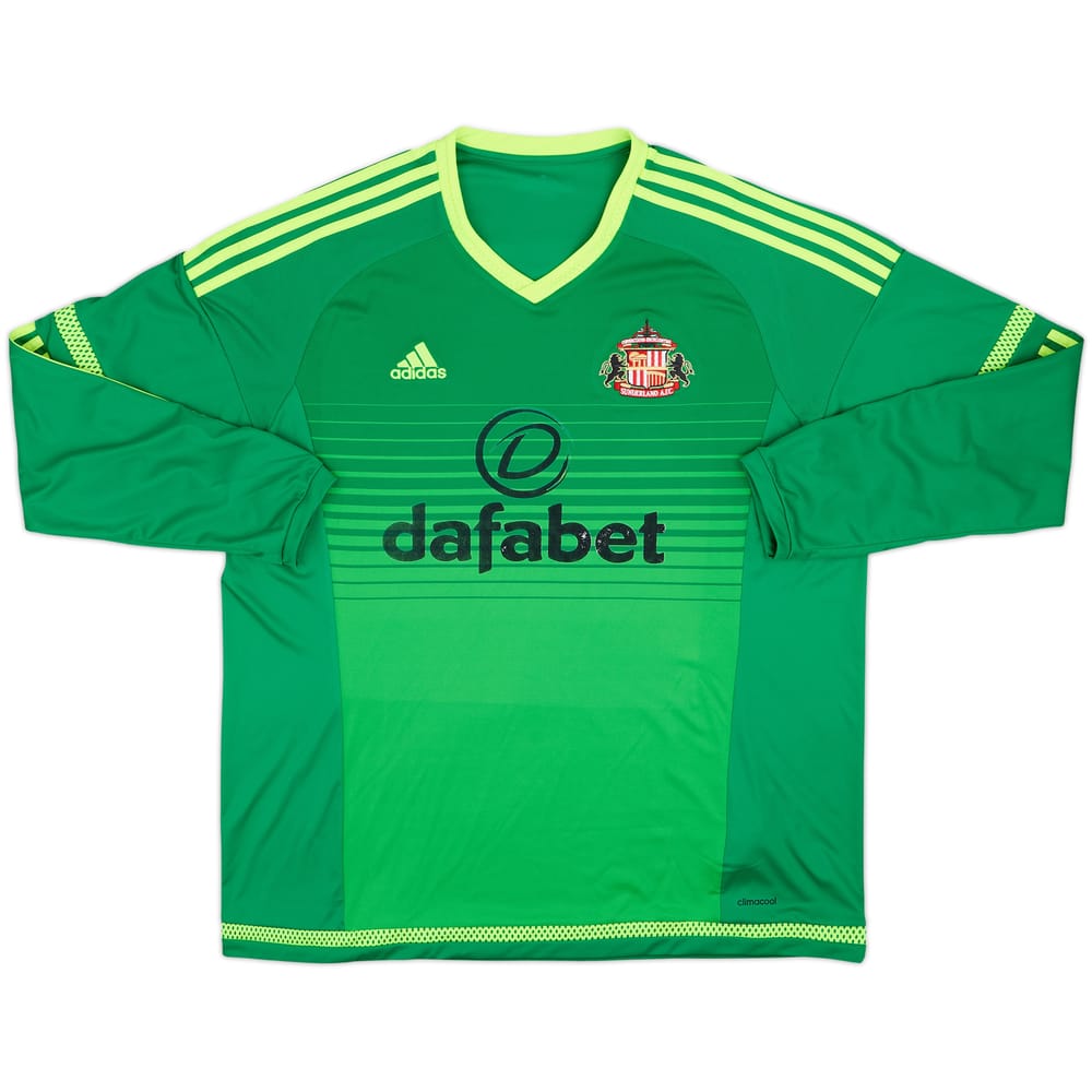 2015-16 Sunderland Away L/S Shirt - 4/10 - (XXL)