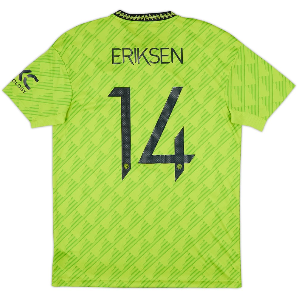 2022-23 Manchester United Third Shirt Eriksen #14 - 10/10 - (L)
