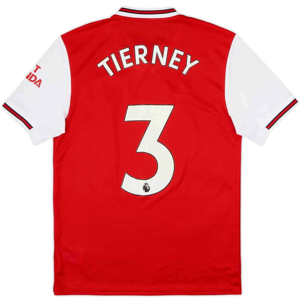 2019-20 Arsenal Home Shirt Tierney #3 - 8/10 - (S)