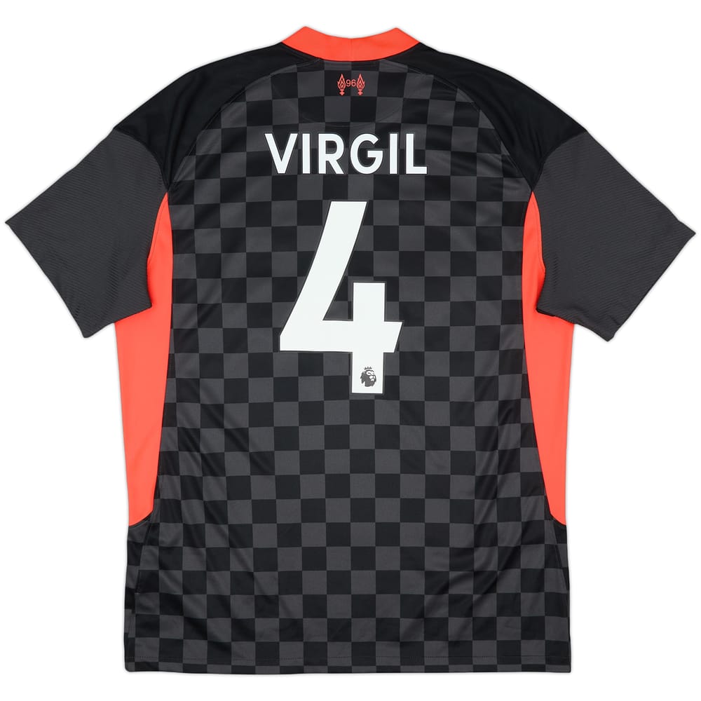 2020-21 Liverpool Tercera Camiseta Virgil #4 - 9/10 - (L)