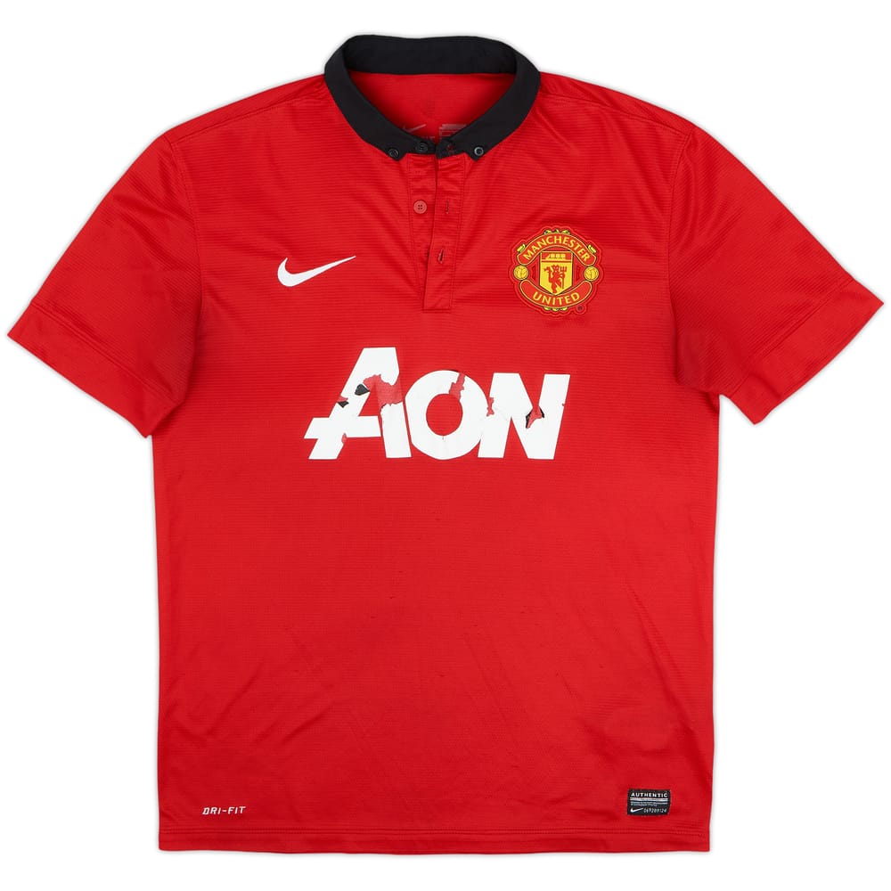 2013-14 Manchester United Camiseta Local - 4/10 - (M)