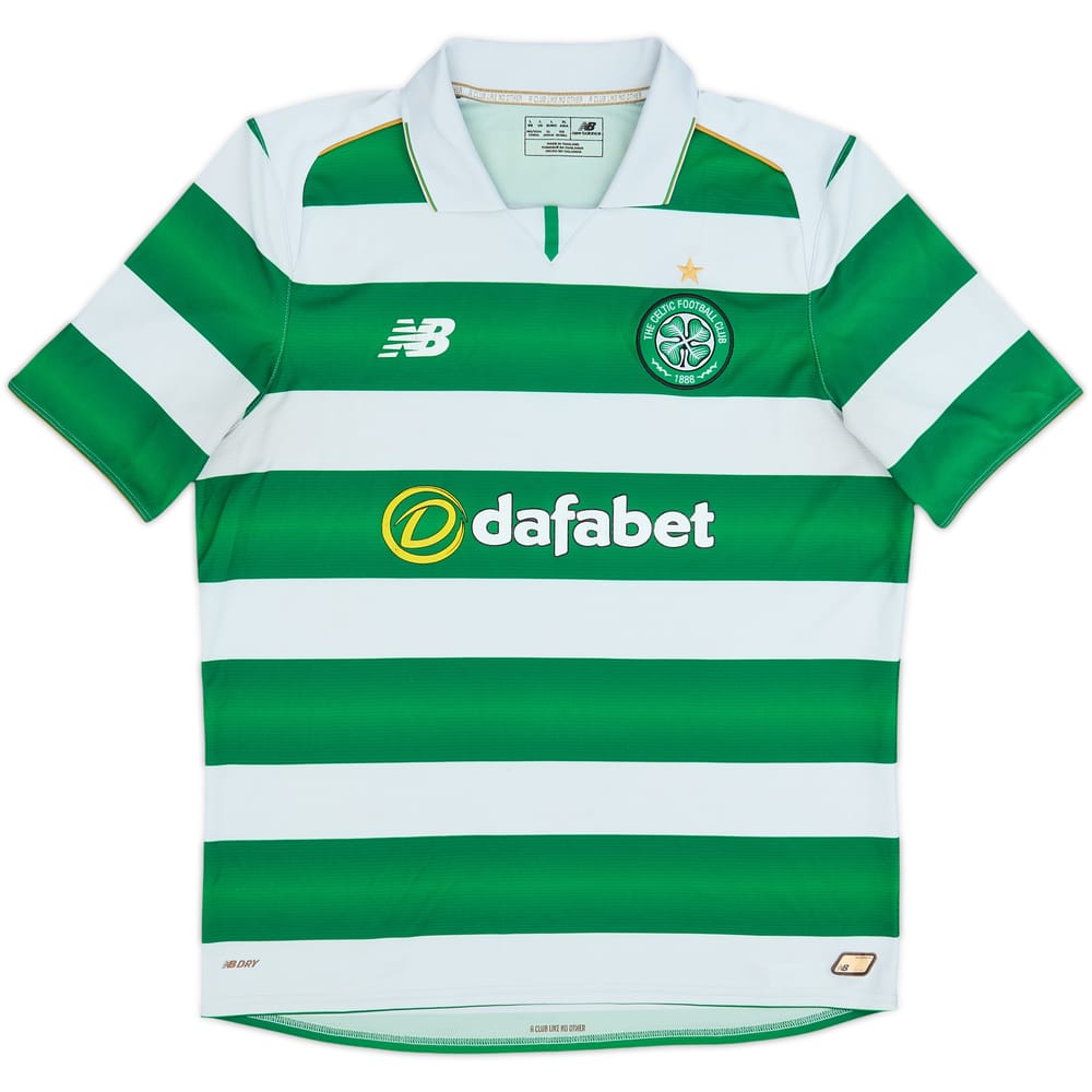 2016-17 Celtic Home Shirt - 5/10 - (L)
