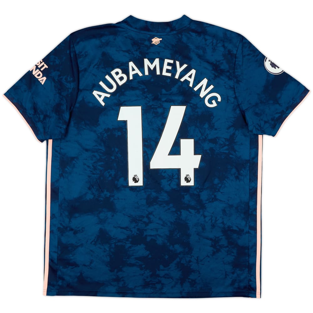 2020-21 Arsenal Third Shirt Aubameyang #14 - 8/10 - (XL)