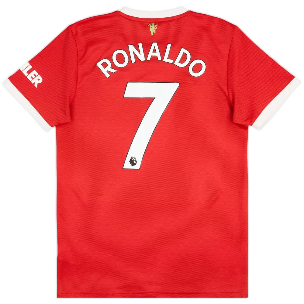 2021-22 Manchester United Home Shirt Ronaldo #7 - 5/10 - (M)