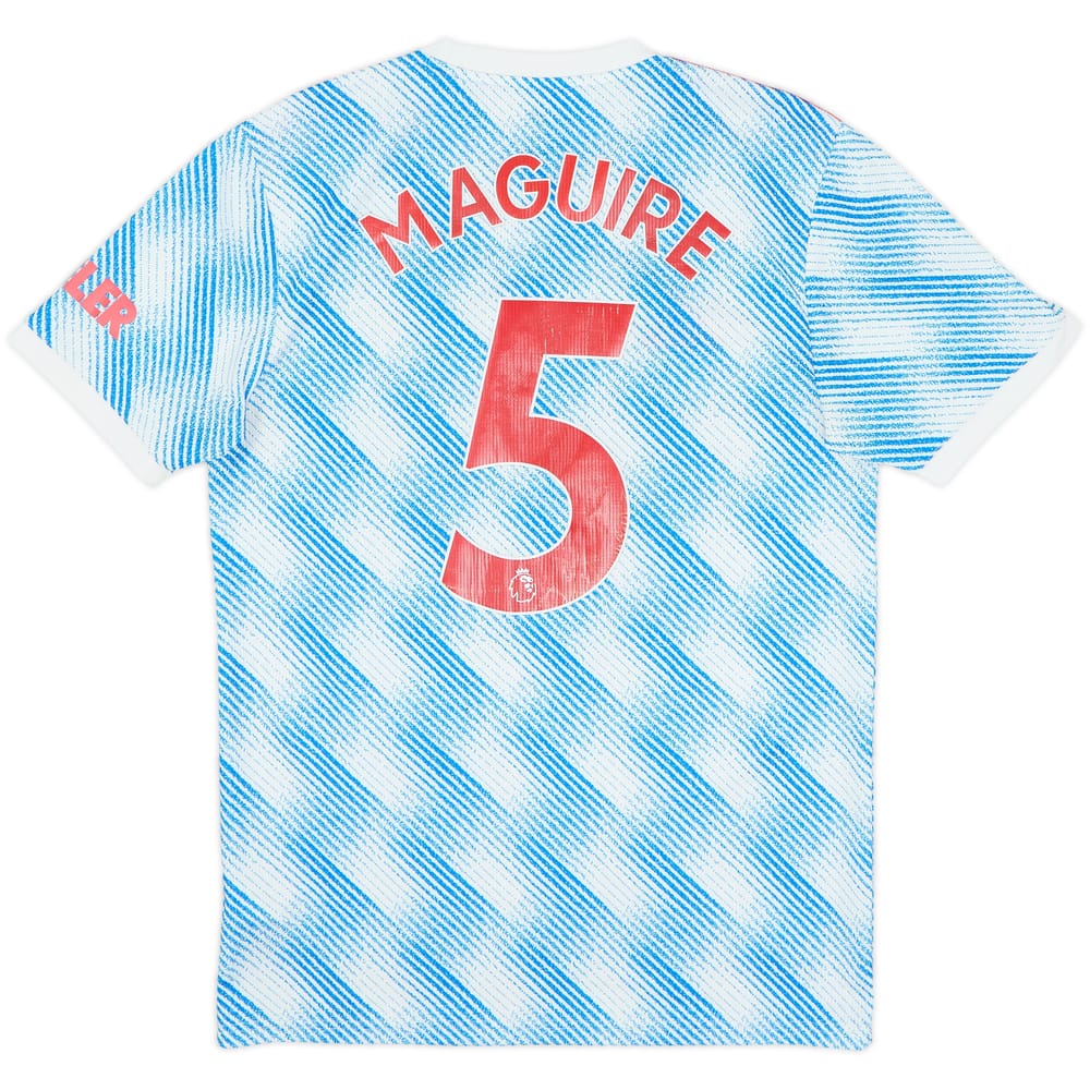 2021-22 Manchester United Away Shirt Maguire #5 - 6/10 - (S)
