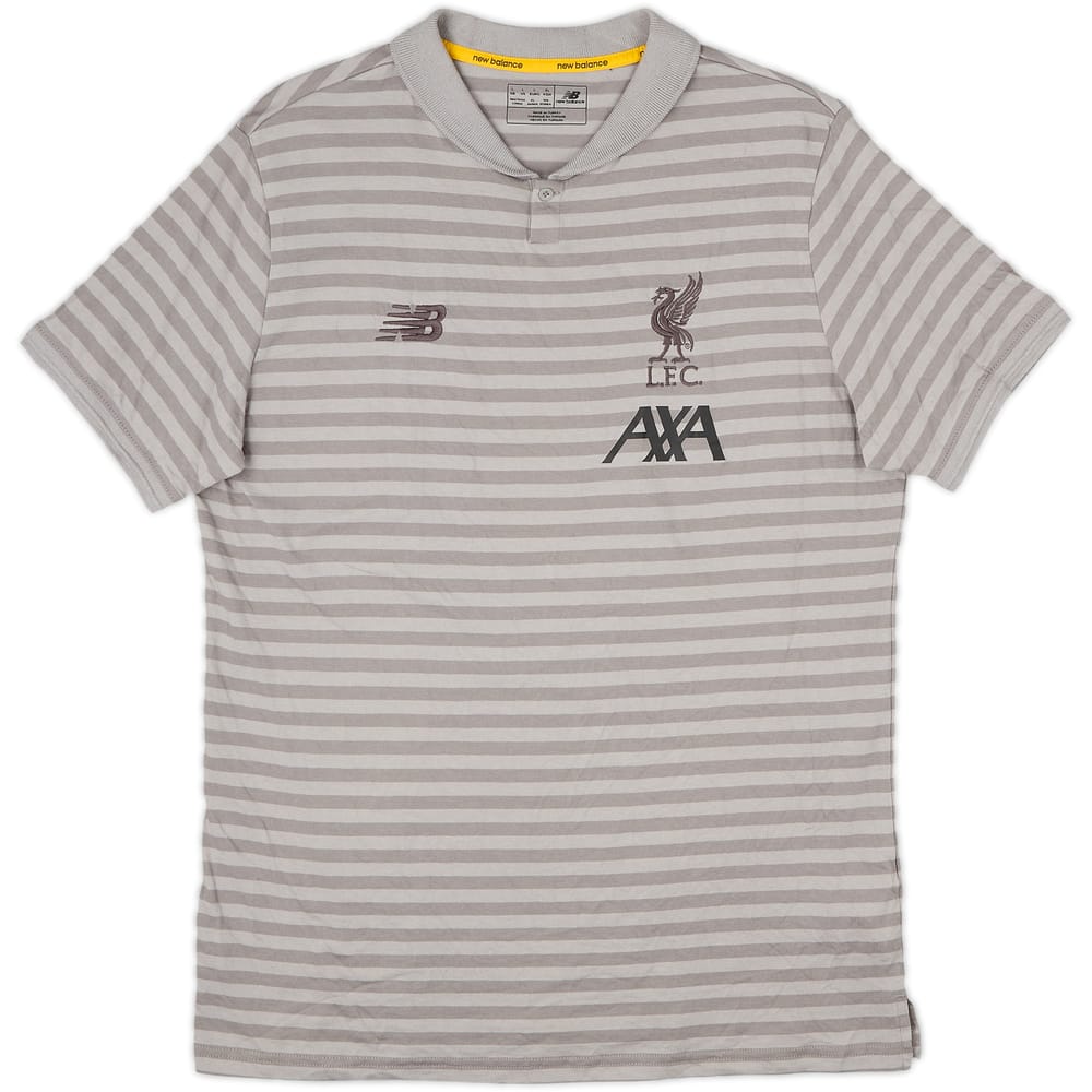 2018-19 Liverpool New Balance Polo Shirt - 10/10 - (L)