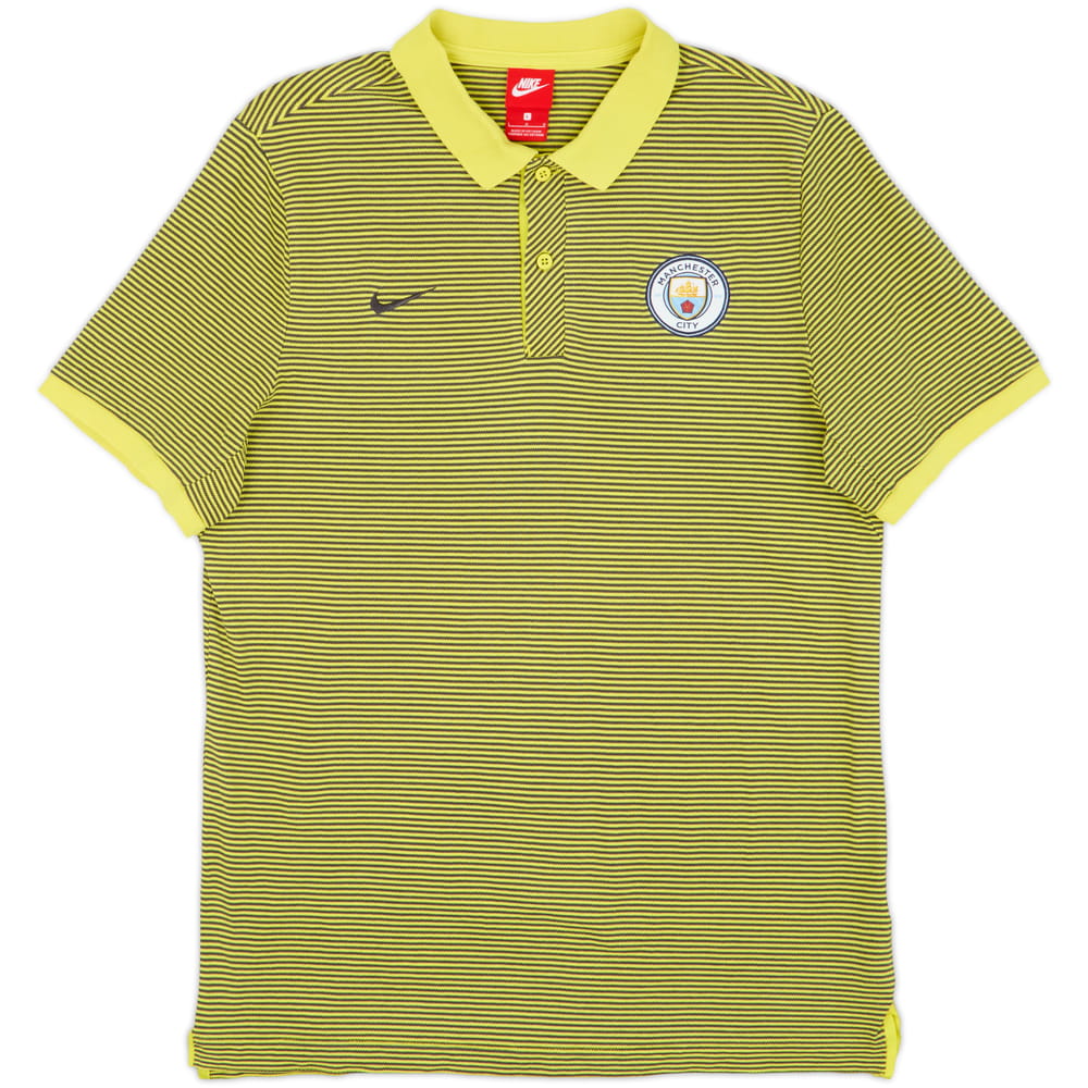 2017-18 Manchester City Nike Polo Shirt - 10/10 - (L)