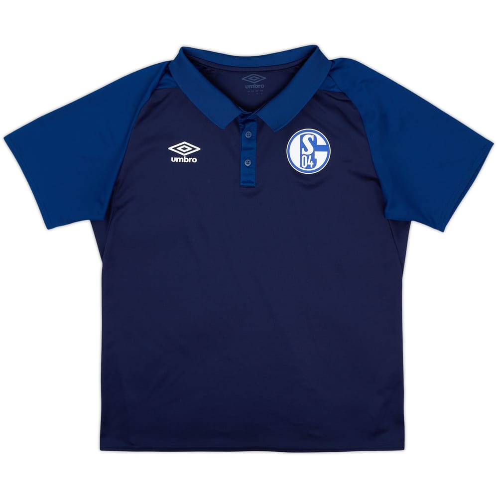 2018-19 Schalke Umbro Polo Shirt - 10/10 - (L)