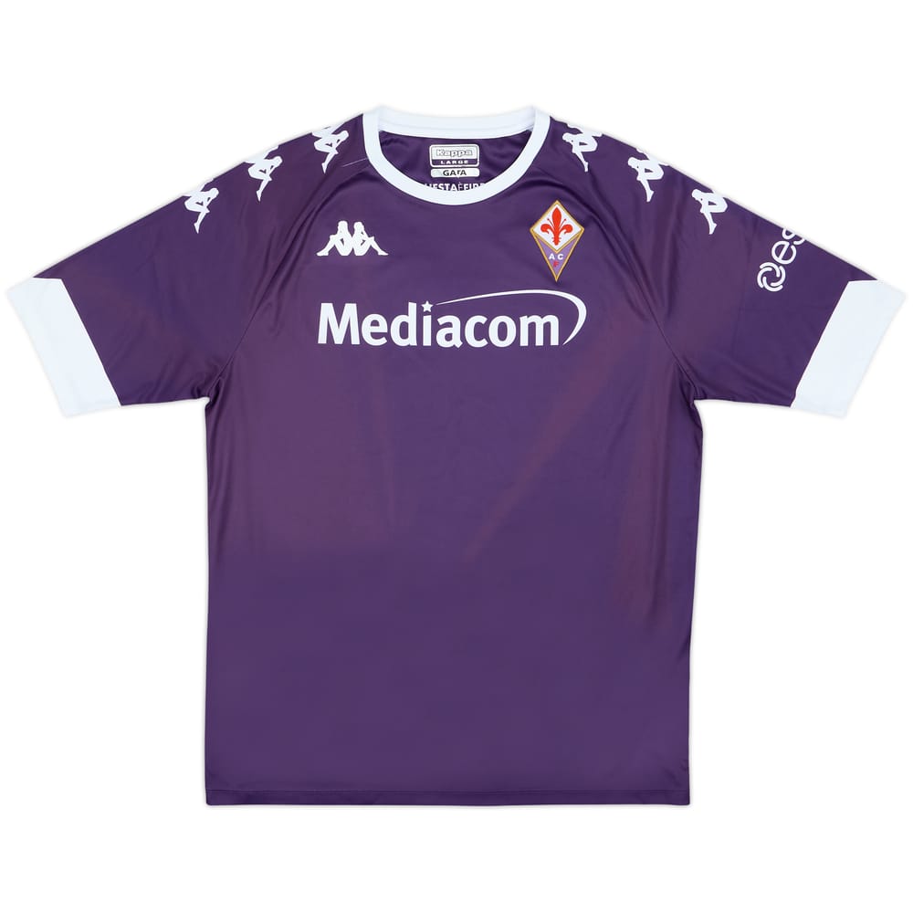 2020-21 Fiorentina Home Shirt - 5/10 - (L)