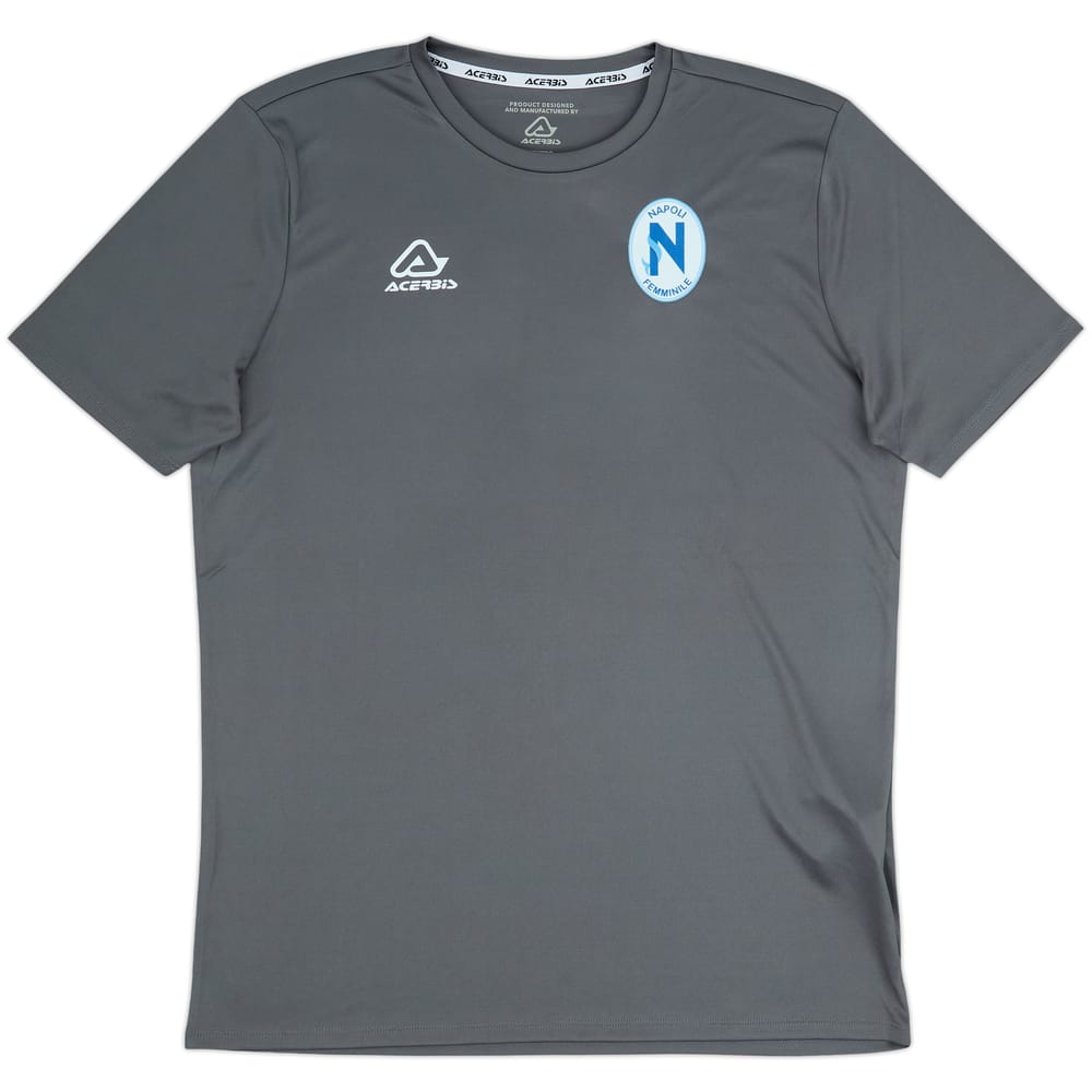 2024-25 Napoli Women's Acerbis Training Shirt - 8/10 - (Men's L)