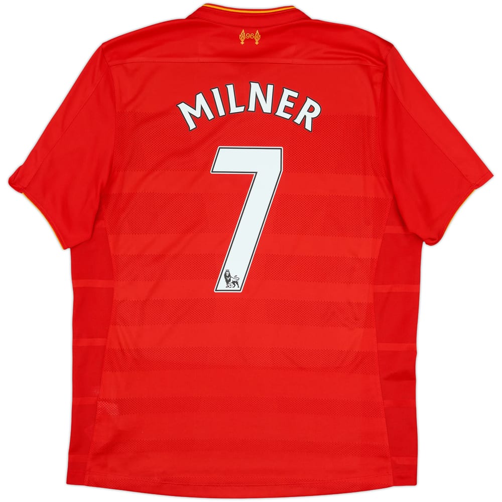 2016-17 Liverpool Home Shirt Milner #7 - 5/10 - (L)