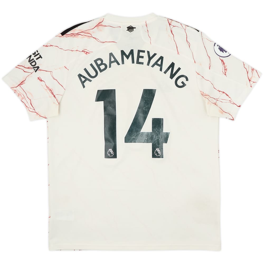 2020-21 Arsenal Away Shirt Aubameyang #14 - 5/10 - (L)