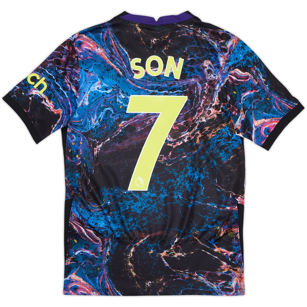 2021-22 Tottenham Away Shirt Son #7 - 6/10 - (XS)