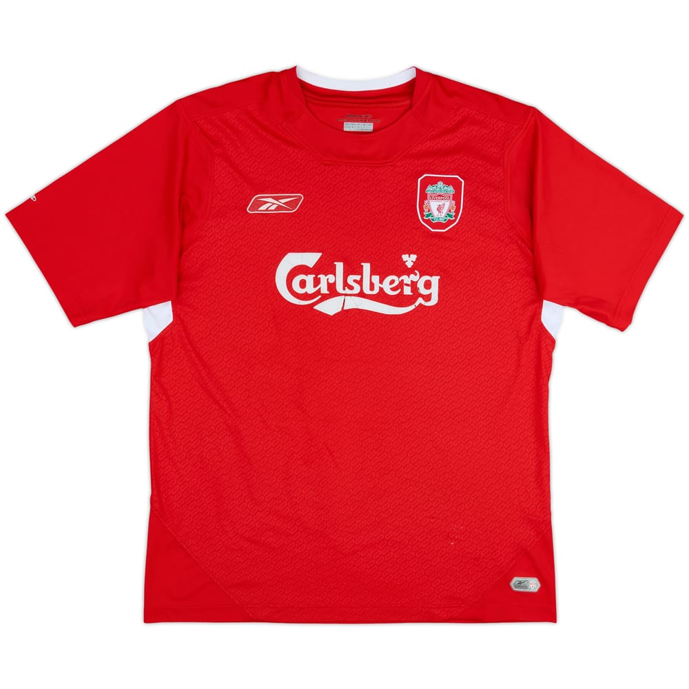 2004-06 Liverpool Home Shirt - 4/10 - (L)