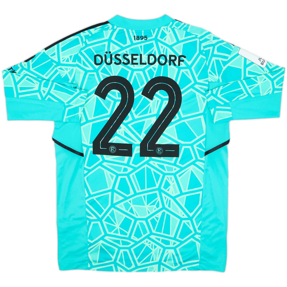 2022-23 Fortuna Dusseldorf Youth Match Issue GK Shirt #22