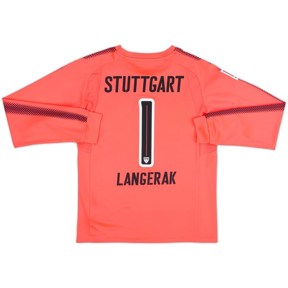 2017-18 Stuttgart GK Shirt Langerak #1 - 10/10 - (L.Boys)