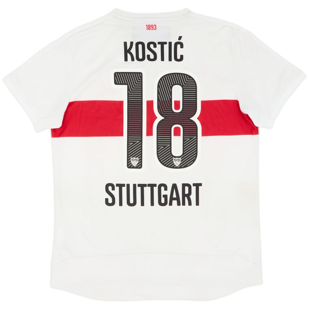 2015- 16 Stuttgart Home Shirt Kostic #18 - 7/10 - (L)