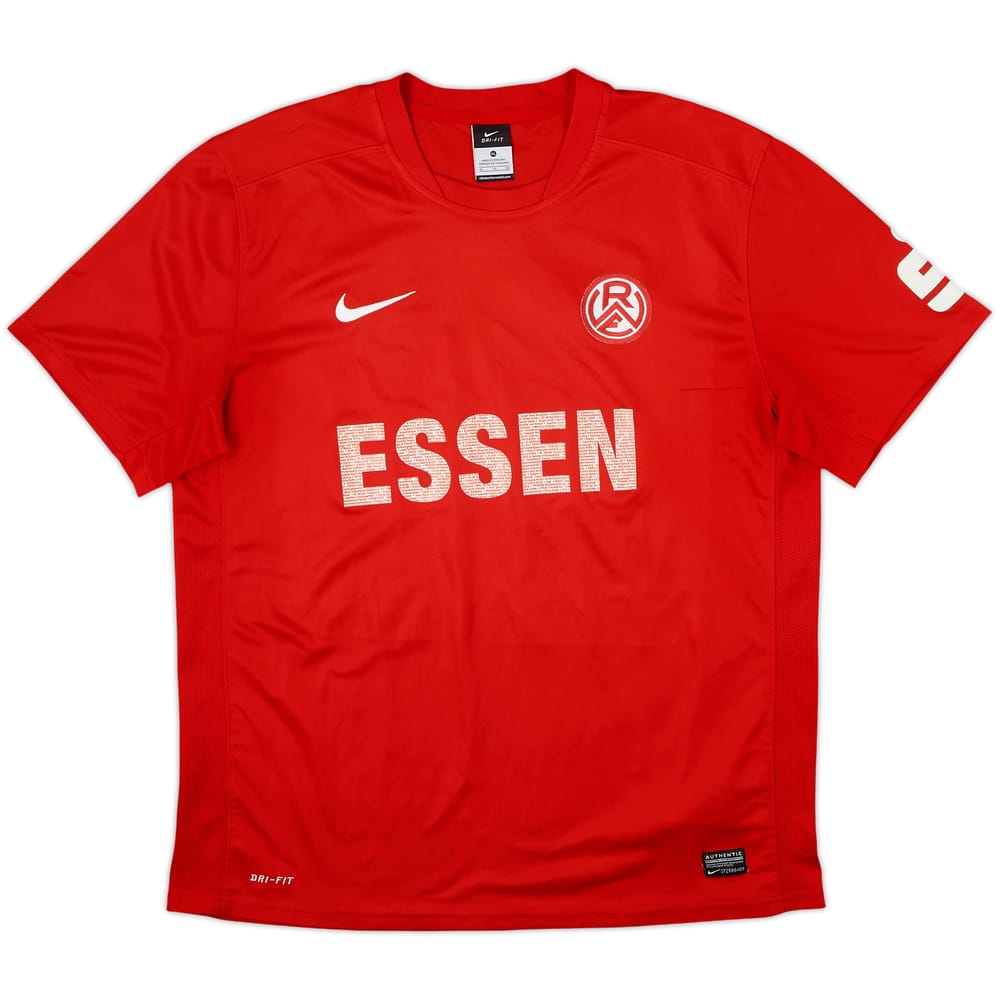 Camiseta de local del Rot-Weiss Essen 2013-14 - 8/10 - (XL)