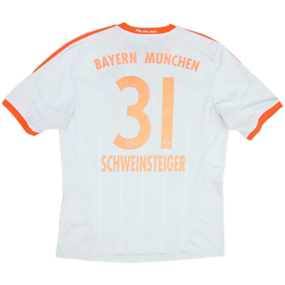 Camiseta de visitante del Bayern Munich 2012-13 Schweinsteiger #31 - 4/10 - (L)