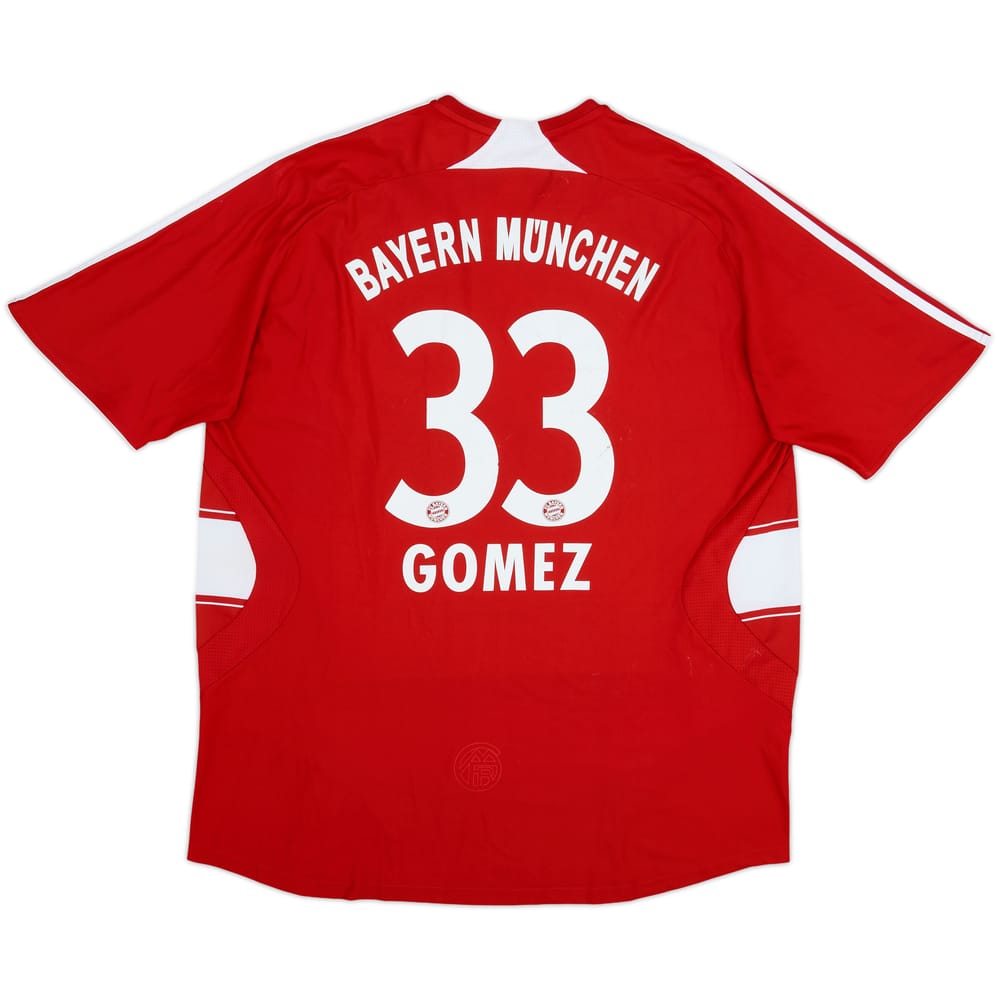 2007-08 Bayern Munich Home Shirt Gomez #33 - 6/10 - (XXL)