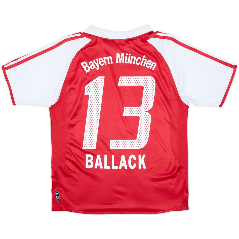 2003-04 Bayern Munich Home Shirt Ballack #13 - 6/10 - (XL.Boys)