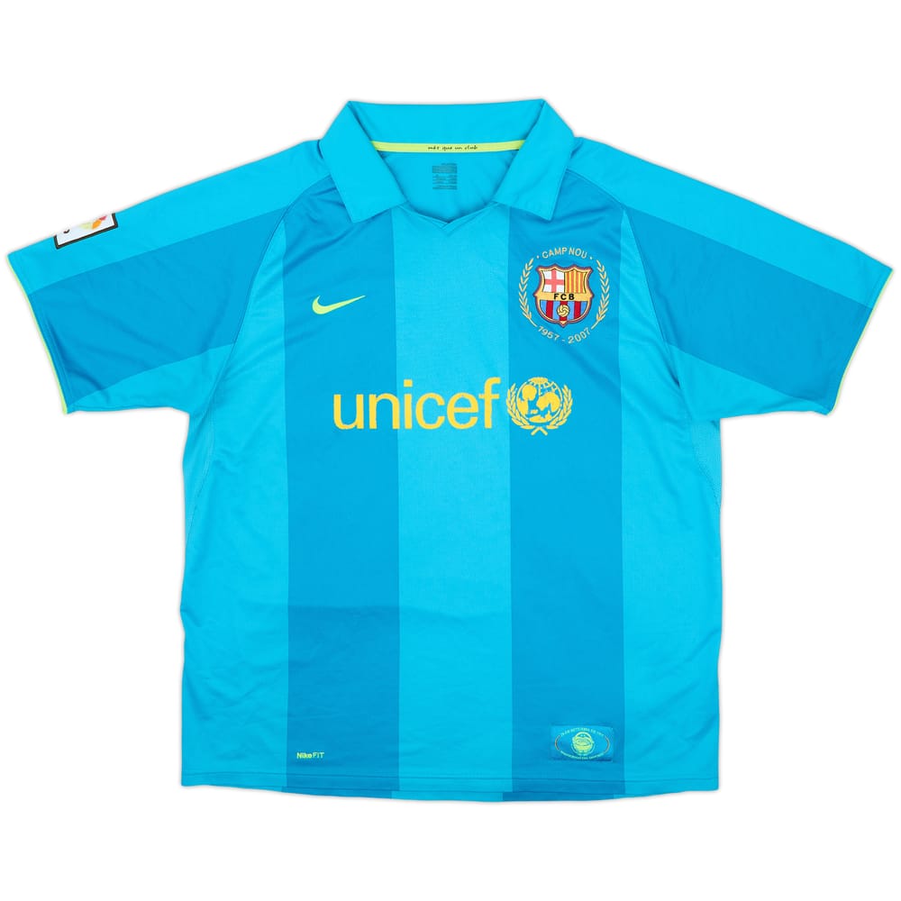 2007-09 Barcelona Away Shirt - 5/10 - (XL)