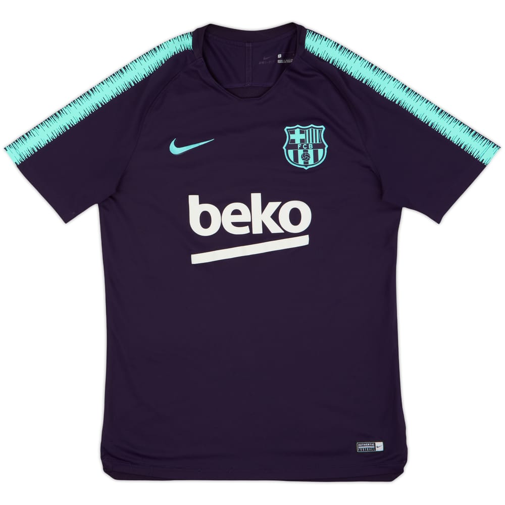 2018-19 Barcelona Nike Training Shirt - 8/10 - (M)