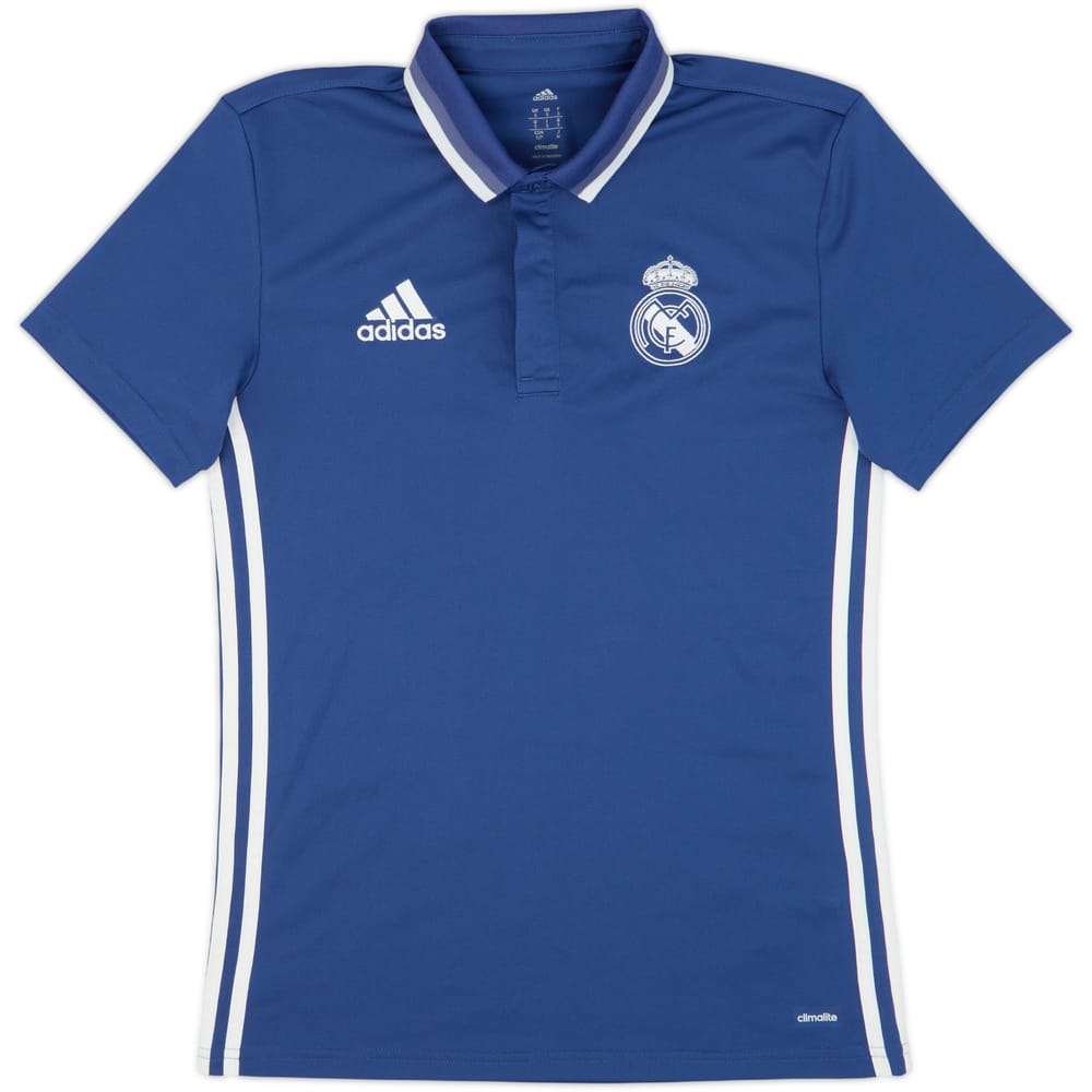 2016-17 Real Madrid adidas Polo Shirt - 10/10 - (S)